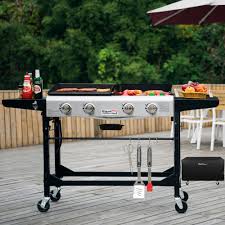 In voluntary cooperation with the u.s. Royal Gourmet 4 Burner Flat Top Liquid Propane 48000 Btu Gas Grill Reviews Wayfair