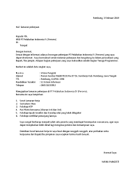 Kamu hanya perlu mengganti nama dan alamat pelamar, serta nama dan alamat perusahaan, kemudian menambah atau mengurangi kompetensi sesuai dengan yang kamu miliki. Contoh Surat Lamaran Pt Pelabuhan Indonesia Iv Persero