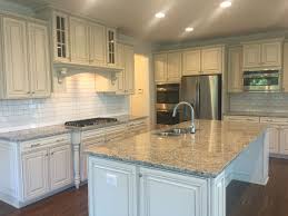 Kitchen Nvr Homes White Subway Tile Sierra Vista Cabinets In Hazelnut Glaze Glazed Kitchen Cabinets New Kitchen Kitchen