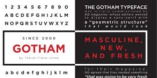 Where words fail, typography speaks. Gotham Font Family Free Download