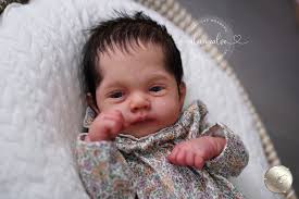 Lily Reborn Vinyl Doll Kit by Joanna Kazmierzak