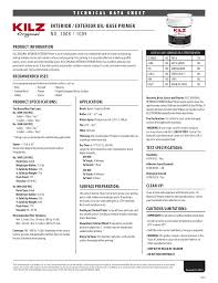 Maybe you would like to learn more about one of these? Kilz 10090 User Guide Manualzz