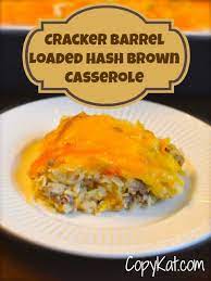 Copycat Recipes Cracker Barrel Loaded Hashbrown Casserole Recipe And Video Recipe Recipes Copykat Recipes Cracker Barrel Recipes