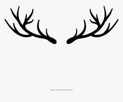 Keep your kids busy doing something fun and creative by printing out free coloring pages. Deer Horns Coloring Page Deer Antler Coloring Sheet Hd Png Download Kindpng