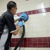 Saltillo tile floors are terracotta or clay made tile that you can easily clean using a vacuum cleaner. 1