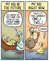 Look at this article and have a good laugh. 15 Hilarious Parenting Comics That Are Almost Too Real Frases Engracadas Pai Engracado Humor Engracado De Mae