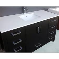 white single trough basin