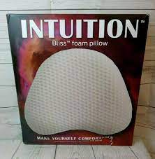 Bliss Intuition Multi Positional Memory Foam Pillow Open Box Ebay Foam Pillows Memory Foam Pillow Memory Foam
