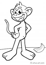 Monkey Coloring Page Monkey Coloring Pages Animal Coloring Pages Coloring Pages