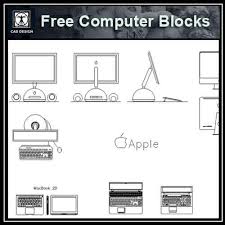 For downloading files there is no need to go through the registration process, just one click and a free cad block is on your computer! Free Equipment Blocks Computers Free Download Architectural Cad Drawings