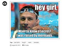 Hey Girl Ryan Lochte Edition Olympic Swimming Ryan Lochte I Love Swimming