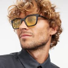 Holly Glossy Amber Blue Light Glasses Barner Brand