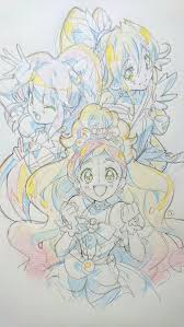 media tweets by 海帆さん ﾐﾎｻﾝ suzuki mi ho スケッチ キャラクタースケッチ プリキュア イラスト