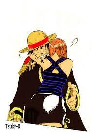 Happy End Luffy And Nami One Piece Luffy Luffy Monkey D Luffy