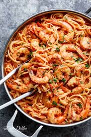 Well, i just had to make it again, except this time i turned into an epic pasta dish. 15 Minute Creamy Tomato Garlic Butter Shrimp Cafe Delites
