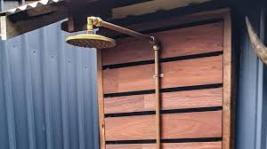 Plumbing kitchen sink are very essential for every type of kitchen and can be used for countless numbers of purposes starting from cleaning utensils to washing foods and much more. Man Creates Epic 400 Bunnings Outdoor Shower For Wife Photos