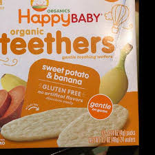 Happy Family Organics Organic Teethers Sitting Baby