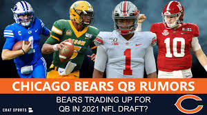 This is almost startling that they would ignore justin fields for lance, a if fields really is going to be available, the bears would be negligent if they failed to make an attempt to move up in the draft for him. Bears Qb Rumors Can Chicago Draft Zach Wilson Justin Fields Trey Lance Or Mac Jones In Nfl Draft Youtube