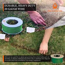 We've put together a guide to share with you the 8 best underground dog fences on the market. Pet Control Hq Extra Underground Dog Fence Wire Containment System Wireless Perimeter Kit 1 3 Acre Coverage 492ft Single Core 13 Gauge Copper Use On Invisible In Ground Radio Yard Boundary Buy Online