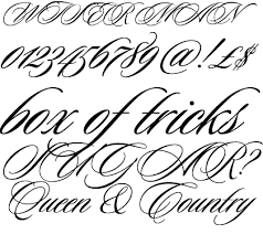 Below you can see glyphs sloop script two font. Fonts Atomictype