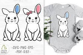Download Bunny Layered Svg Files For Cricut Graphic By Greenwolf Art Creative Fabrica
