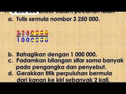Maybe you would like to learn more about one of these? Hubungan Nombor Perpuluhan Juta Dan Pecahan Juta Dengan Nombor Bulat Lessons Blendspace