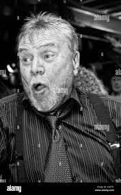 Heureux vieux Banque d'images noir et blanc