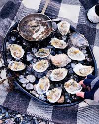 A Maine Couple S Fabulous First Thanksgiving Menu Grilled Oysters Oyster Recipes Eating Oysters