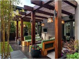 One of the easiest ways to add a cover to your patio is with a shade sail, which can be attached to your roof, a tree or a fence to create a cool spot. Inexpensive Patio Cover Get Patio Ideas Inexpensive Outdoor Patio Cover Ideas Outdoor Patio Backyard Patio Designs Building A Pergola Deck With Pergola