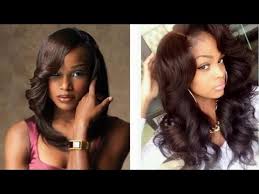 #1 long black weave nothing like a chic, simple hairstyle to make such a bold statement! Sew In Weave Hairstyles Natural Long Short Black Hair Styles For Black Women Youtube