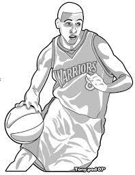 Image Result For Color Page Steph Curry Steph Curry Male Sketch Color