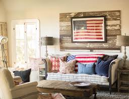 The Most Beautiful Ways To Display Antique American Flags In Your Home Country House Decor Home Americana Bedroom