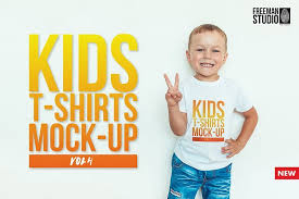 Kids Mockups Tshirt Mockups Psd Mockups Photorealistic Mockups High Resolution Mockups T Shirt Mockup Tshirt Mockup Kids Tshirts Mockup Design