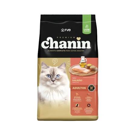 RACAO GATO - CHANIN SALMAO - 25KG