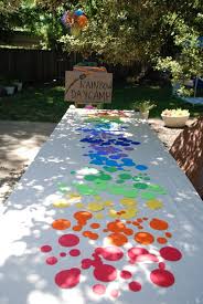 Table Decorations Inexpensive Birthday Party Ideas For Adults Pin By Joy And Delight On Easy Party Decor Ideas Rainbow Unicorn Party Rainbow Birthday Party Rainbow Theme Party