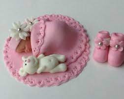 Popular Items For Quilt Baby On Etsy Fondant Baby Baby Shower Cakes Baby Shower Cake Topper