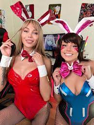 Uiammery As Zero Two Bunny And Ujulia_zuzu As Dva Bunny - Cosplay World