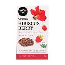 If you want to try fresh hibiscus, do your research to make sure you have an edible variety and check that it was grown without the use of toxic pesticides or herbicides. Organic Hibiscus Berry Herbal Tea 1 4 Oz At Whole Foods Market