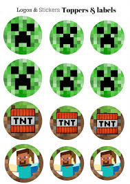 Free Minecraft Banner Toppers Baby Shower Ideas Themes Minecraft Birthday Party Minecraft Birthday Minecraft Printables