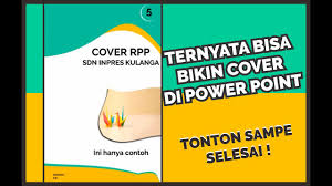 Contoh rpp 1 lembar pai smp kelas 8. Contoh Cover Rpp Goresan