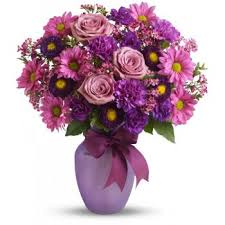 How to order flowers online in bangalore. Bangalore Stunning Flower Delivery Purple And Pink Mixed Flowers Flower Delivery Bangalore Online Florist Bangalore