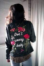 Jacket 10 At Asos Uk Wheretoget Embroidered Leather Jacket Leather Jacket Red Jacket Leather