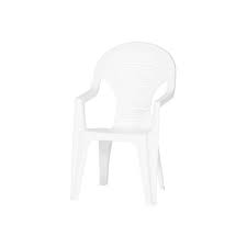 Garten Stapelstuhl Weiss 555x570x920mm Gunstig Kaufen