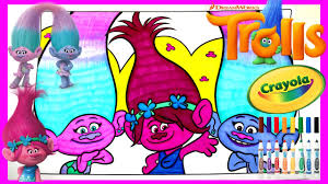 Trolls coloring book is a skill game on gahe.com. Trolls Movie Poppy Satin Chenille Crayola Giant Coloring Book Cutiepietoysurprise Youtube