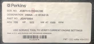 How to tell where a Perkins engine is made? Where does ...