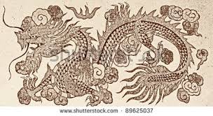 Stock Photo Old Painting Dragon On The Wall Of Chinese Temple 89625037 Jpg 450 245 Art Old Paintings Old Art