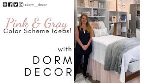 Check spelling or type a new query. Dorm Decor Pink Gray Color Ideas Youtube