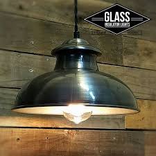 Train Station Pendant Light Reminiscent Of Railroad Station Lights From The Past This Metal A Insulator Lights Industrial Pendant Lights Glass Light Fixture