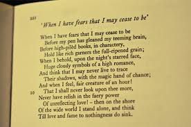 When I Have Fears That I May Cease To Be Art John Keats When I Have Fears With Images John Keats Writing Quotes Word Nerd