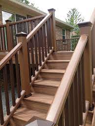 Trex Stairs Balcony Design Deck Designs Backyard Trex Stairs